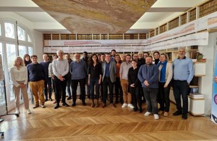 Participant·e·s à la journée du 13 mars à la Société Géologique de France, le 13 mars 2025.