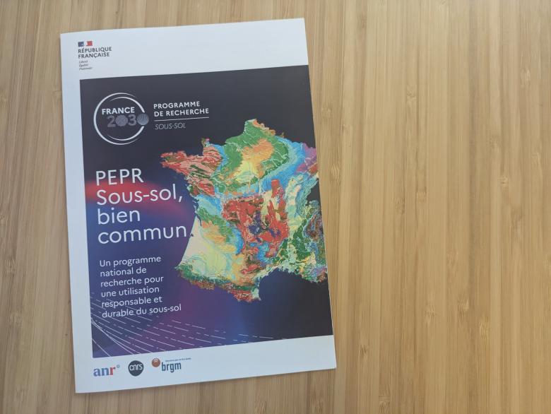 Dépliant du PEPR Sous-sol
